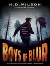 Cover image for Boys of Blur